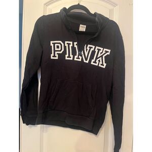 PINK Quarter Zip Sweatshirt Size Small